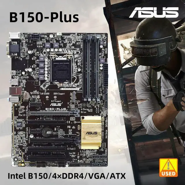 Main image of B150 Motherboard B150-PLUS for Core i5 6400 7400 6500 7500 6600 7600 LGA 1151 Motherboard for i3 6100 7100 i7 6700 7700