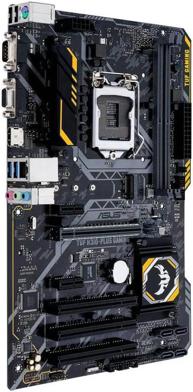 Alt view image 4 of 4 - Motherboard, TUF H310-PLUS GAMING, H310 Chipset, LGA 1151 Socket for 8th 9th Gen Core, 8400 9400F 8700K 9700K 9600KF 9900K