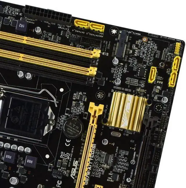 Alt view image 4 of 4 - LGA 1150 Motherboard Q87M-A/TYCD/SI DDR3 Support Core i3 i5 i7 Cpus for i7 4790 Q87 USB2.0 SATA2 PCI-E 3.0 Micro ATX