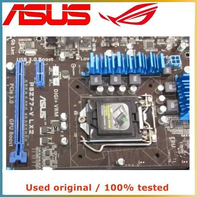 Alt view image 3 of 4 - P8Z77-V LX2 ATX Z77 Computer Motherboard LGA 1155 DDR3 32G For Z77 P8Z77 Desktop Mainboard SATA III PCI-E 3.0 X16