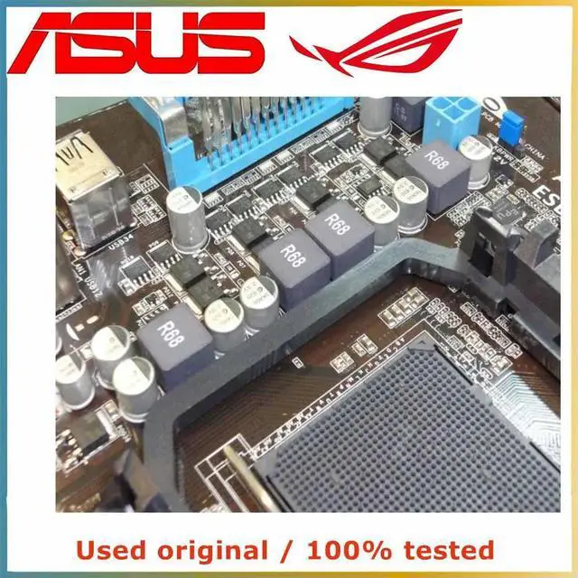 Alt view image 3 of 4 - For M5A78L Computer Motherboard AM3+ AM3 DDR3 16G For 760G Desktop Mainboard USB2.0 SATA II