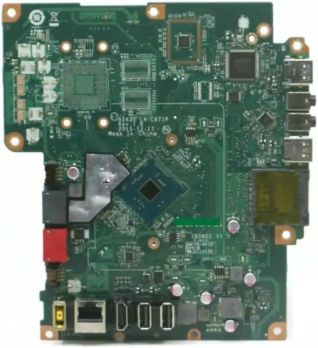 Alt view image 5 of 7 - FOR C20-00 C2000 AIO All-In-One Motherboard AIA30 LA-C671P IBSWSC 00UW162 Mainboard SR2A9 N3050 DDR3 100%Tested