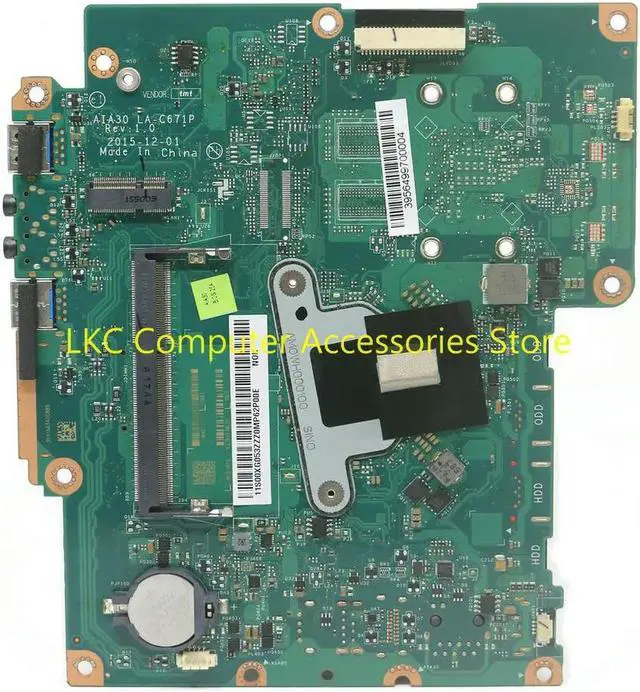 Alt view image 3 of 4 - FOR C20-00 C2000 AIO All-In-One Motherboard AIA30 LA-C671P IBSWSC 00XG053 Mainboard SR2A9 N3700 DDR3 100%Tested