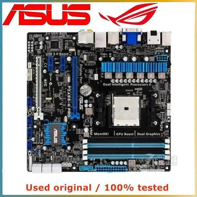 Main image of For F2A85-M PRO Computer Motherboard FM2 DDR3 32G For A85X Desktop Mainboard  SATA III USB PCI-E 3.0 X16