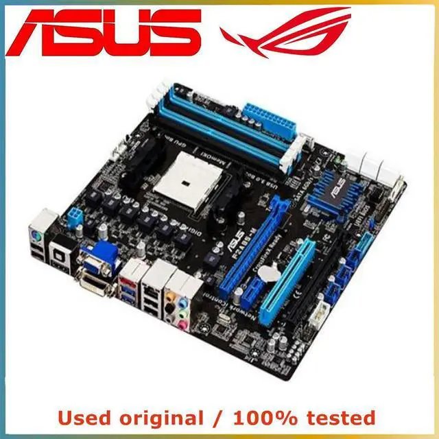 Alt view image 2 of 2 - For F2A85-M PRO Computer Motherboard FM2 DDR3 32G For A85X Desktop Mainboard  SATA III USB PCI-E 3.0 X16