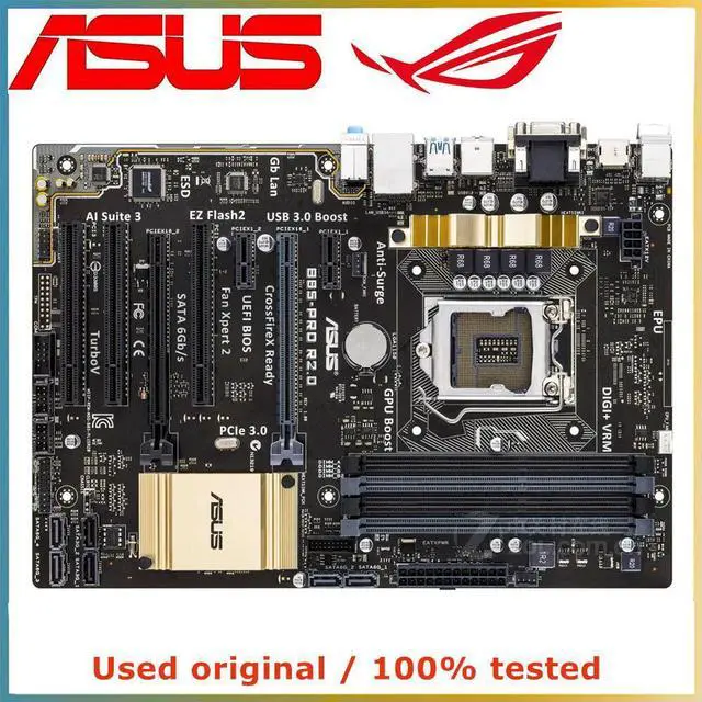 Main image of For B85-PRO R2.0 Computer Motherboard LGA 1150 DDR3 32G For B85 Desktop Mainboard SATA III PCI-E 3.0 X16