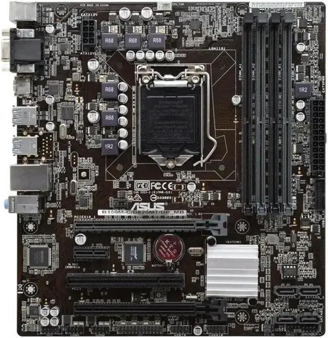 Alt view image 4 of 4 - B150 Motherboard B150M-C/D620MT/DP_MB for Core i5 6400 6500 6600  LGA 1151 Motherboard for Core i3 6100 6300 i7 6700