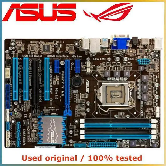 Main image of For P8Z77-V LX Computer Motherboard LGA 1155 DDR3 32G For Z77 P8Z77 Desktop Mainboard SATA III PCI-E 3.0 X16