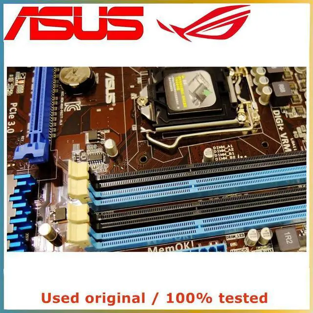 Alt view image 4 of 4 - For P8Z77-V LX Computer Motherboard LGA 1155 DDR3 32G For Z77 P8Z77 Desktop Mainboard SATA III PCI-E 3.0 X16