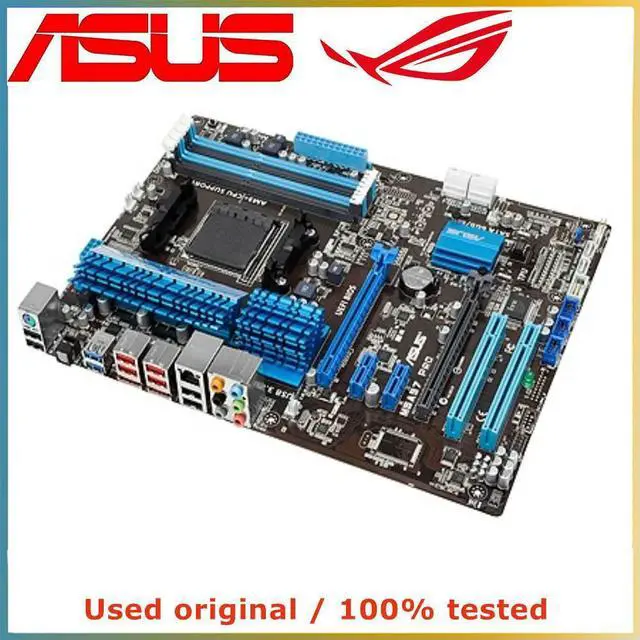 Alt view image 2 of 4 - For M5A97 PRO Computer Motherboard AM3+ AM3 DDR3 32G For 970 Desktop Mainboard USB3.0 SATA III