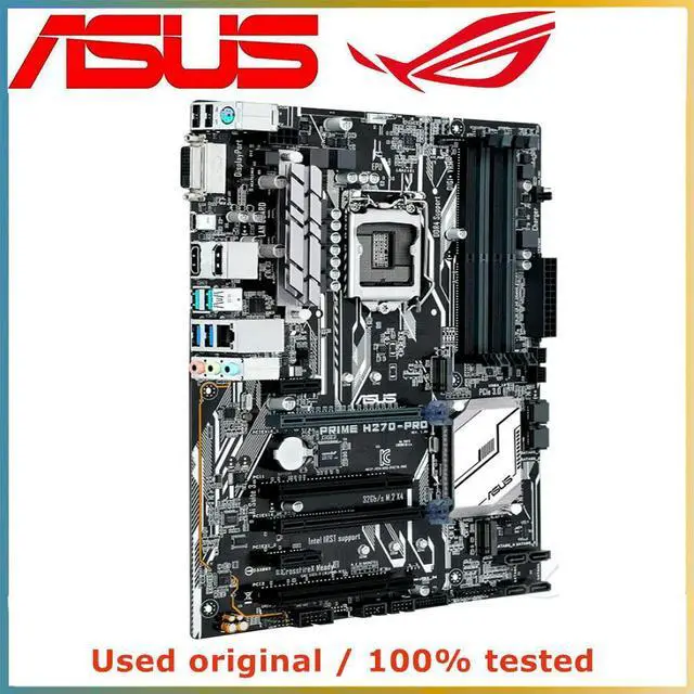 Alt view image 3 of 4 - For PRIME H270-PRO Computer Motherboard LGA 1151 DDR4 64GB For H270 Desktop Mainboard M.2 NVME PCI-E 3.0 X16