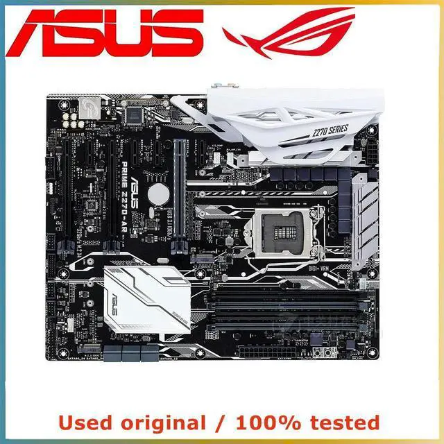 Main image of For PRIME Z270-AR Computer Motherboard LGA 1151 DDR4 64GB For Z270 Desktop Mainboard M.2 NVME PCI-E 3.0 X16