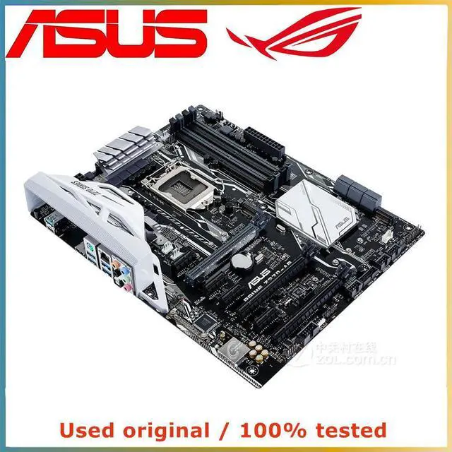 Alt view image 2 of 4 - For PRIME Z270-AR Computer Motherboard LGA 1151 DDR4 64GB For Z270 Desktop Mainboard M.2 NVME PCI-E 3.0 X16