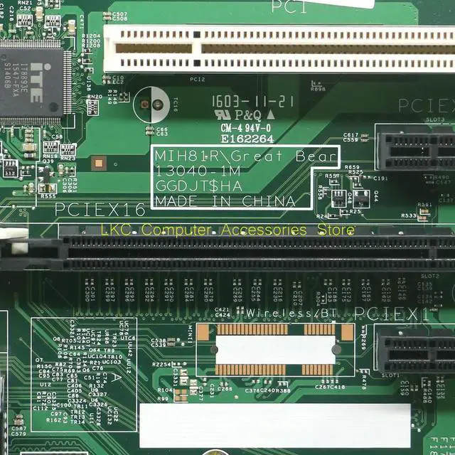 Alt view image 6 of 7 - FOR Inspiron 3647 Tower 3647Tower Motherboard 0T1D10 T1D10 CN-0T1D10 MIH81R 13040-1 GGDJT LGA1150 DDR3 100% Tested