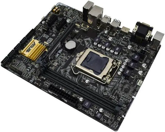 Alt view image 3 of 4 - H110 Motherboard H110M-A/DP for Core i3 6100 7100 6300 7300 i5 6400 6500 7400 7500 LGA 1151 Motherboard for i7 6700 7700