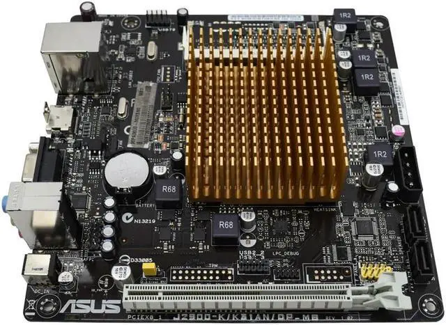 Alt view image 4 of 4 - Mini ITX Motherboard J2900-K/K31AN Motherboard Integrated J2900 Dual-core DDR3 RAM Memory HDMI