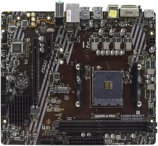 A520 Motherboard A520M-A PRO for Ryzen 7 5700x 5700x3d