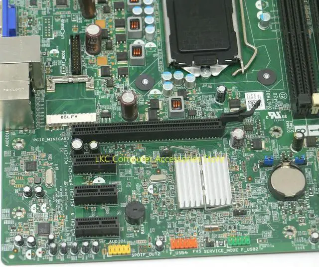 Alt view image 4 of 4 - FOR XPS 8300 XPS8300 Desktop Motherboard Y2MRG 0Y2MRG CN-0Y2MRG LGA1155 DDR3 H67 DH67M01 TB0420 100% Tested