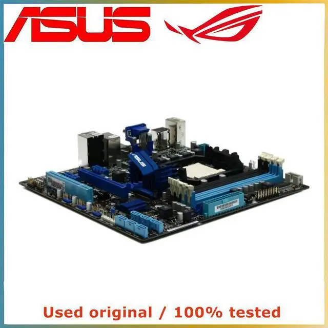 Alt view image 4 of 7 - For M4A88T-M Computer Motherboard AM3 DDR3 32G For 880G Desktop Mainboard USB2.0 SATA II