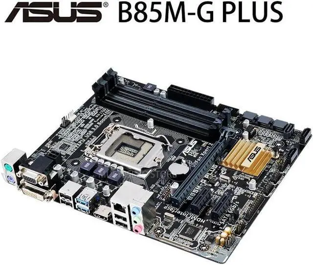 Alt view image 3 of 4 - B85M-G PLUS Motherboard LGA 1150 Micro ATX B85M G PLUS DDR3 For B85 32GB Desktop Mainboards