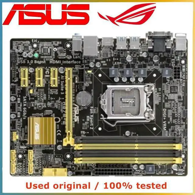 Main image of For H87M-E Computer Motherboard LGA 1150 DDR3 32G For H87 Desktop Mainboard SATA III PCI-E 3.0 X16