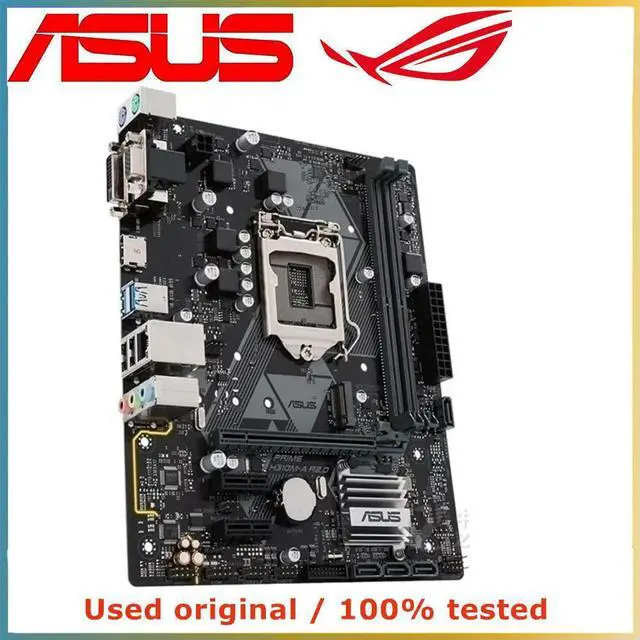 Alt view image 4 of 7 - For PRIME H310M-A R2.0 Computer Motherboard LGA 1151 DDR4 32GB For H310 Desktop Mainboard PCI-E 3.0 X16