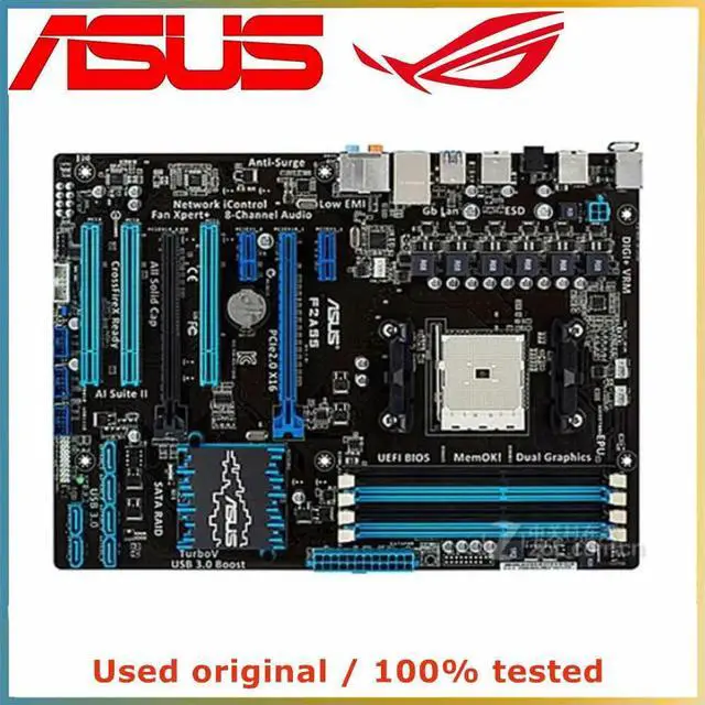 Main image of For F2A55 Computer Motherboard FM1 DDR3 32G For A55 Desktop Mainboard USB2.0 SATA II