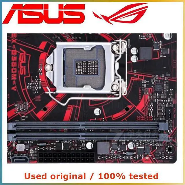 Alt view image 2 of 7 - B360M-V  For EX-B360M-V Computer Motherboard LGA 1151 DDR4 32G For B360 Desktop Mainboard SATA III PCI-E 3.0 X16