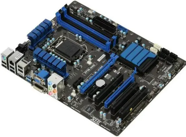 Alt view image 3 of 3 - For Z77A-G43 Motherboard Z77 LGA1155 DDR3 Mainboard 100% Tested Fully Work