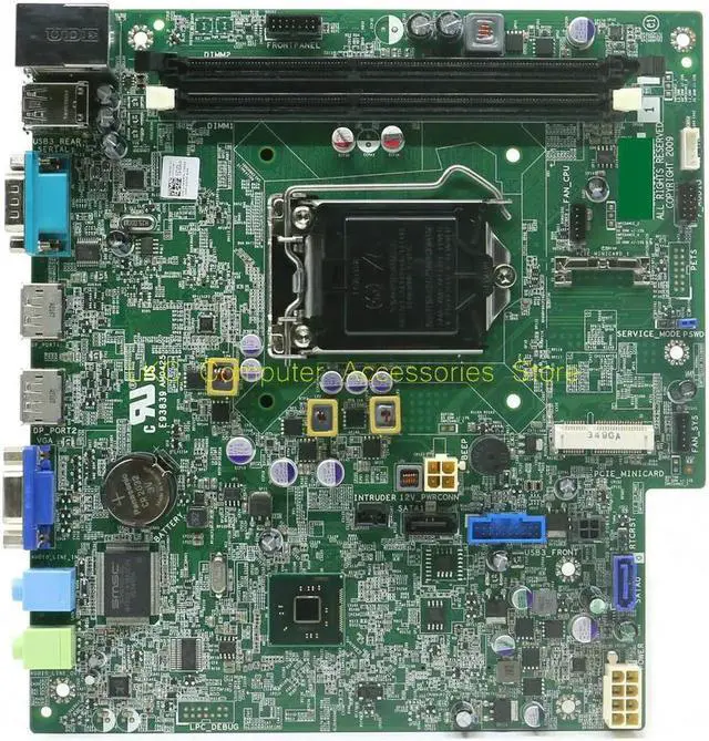 Alt view image 5 of 7 - FOR Optiplex 9020 USFF 9020USFF Motherboard 14GRG 014GRG CN-014GRG E93839 AM0425 Mainboard