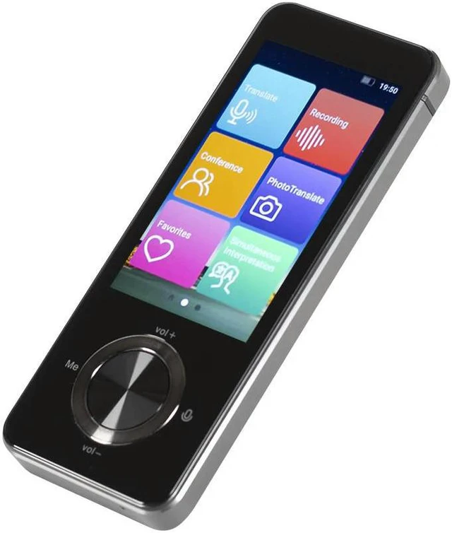 Alt view image 2 of 4 - Language Translator Device, Portable Voice Translator All Languages 108+ Countries WiFi/Hotspot/Offline Two Way Instant Voice Tr