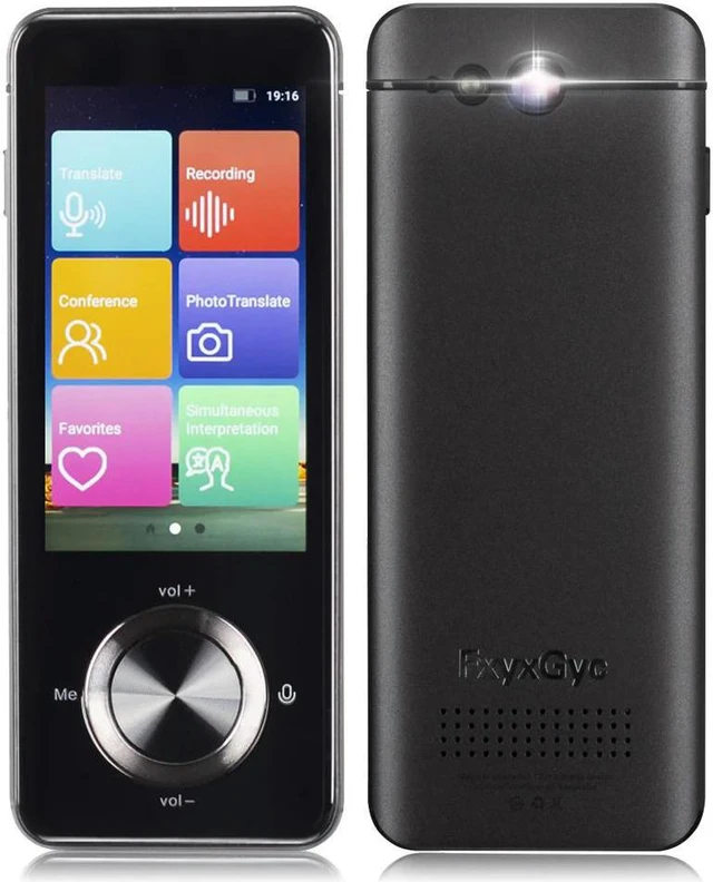 Main image of Language Translator Device, Portable Voice Translator All Languages 108+ Countries WiFi/Hotspot/Offline Two Way Instant Voice Tr