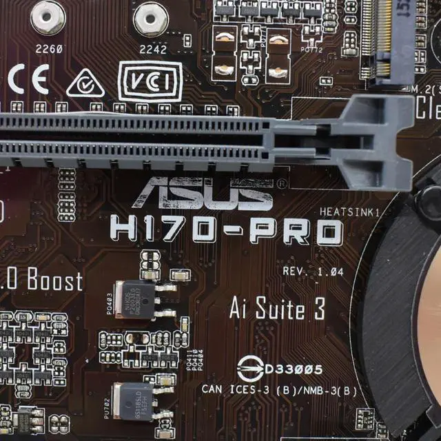 Alt view image 2 of 4 - H170-PRO DDR4 Motherboard LGA 1151 Socket Supports 6th 7th Gen Core i3 i5 i7 Processor 4x DIMM Max. 64GB DDR4 ATX Mainboard