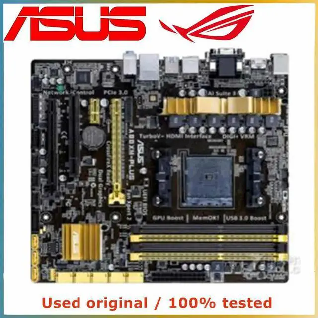 Main image of For A88X For A88XM-PLUS Computer Motherboard FM2 FM2+ DDR3 64G Desktop Mainboard  SATA III USB PCI-E 3.0 X16