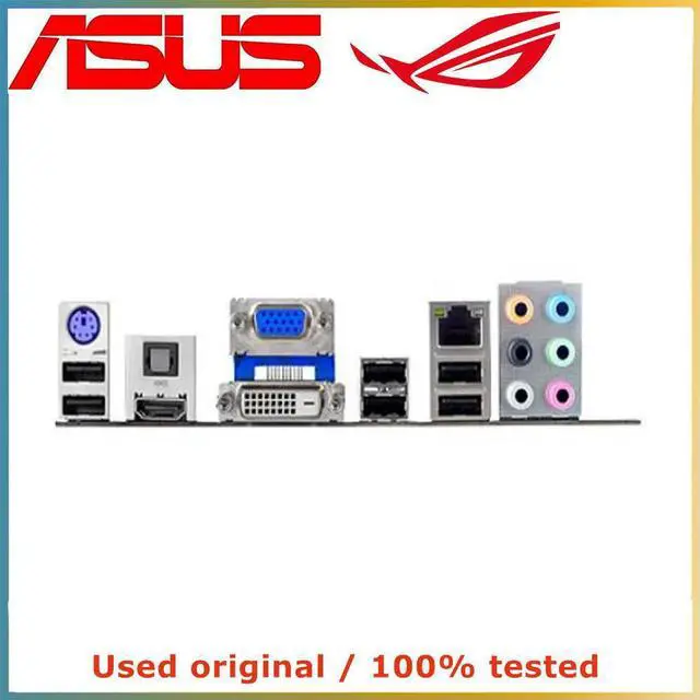 Alt view image 3 of 3 - For H55 For P7H55D-M PRO Computer Motherboard LGA 1156 DDR3 16G Desktop Mainboard SATA II PCI-E 2.0 X16