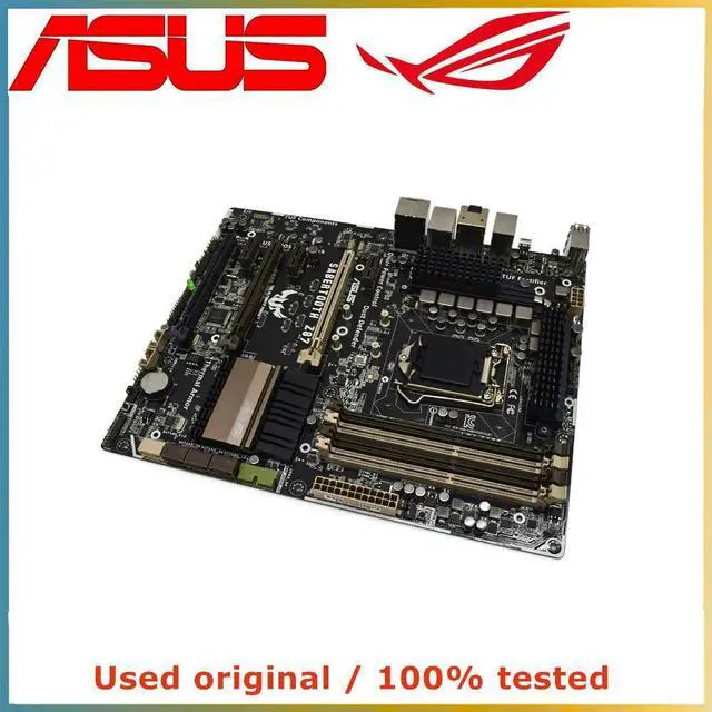 Alt view image 3 of 5 - For SABERTOOTH Z87  Computer Motherboard LGA 1150 DDR3 32G For Z87 Desktop Mainboard SATA III PCI-E 3.0 X16