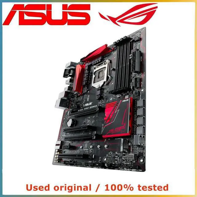 Alt view image 3 of 4 - For B150 PRO GAMING Computer Motherboard LGA 1151 DDR4 64G For B150 Desktop Mainboard SATA III PCI-E 3.0 X16