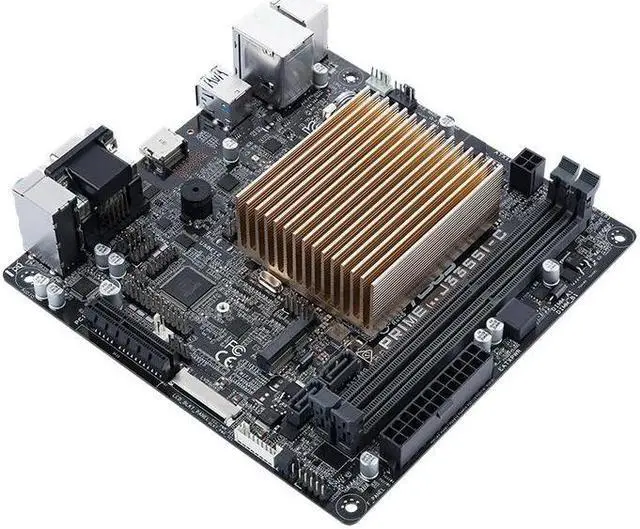 Alt view image 7 of 7 - PRIME J355I-C, Low Power Fan-less Mini-ITX Motherboard for Celeron Soc J3355 Processors With HDMI/D-Sub/LVDS Support