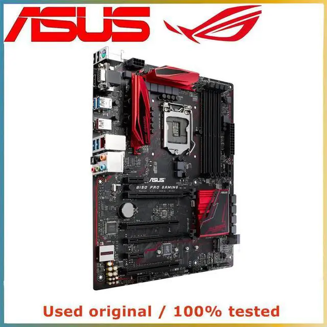Alt view image 2 of 4 - For B150 PRO GAMING Computer Motherboard LGA 1151 DDR4 64G For B150 Desktop Mainboard SATA III PCI-E 3.0 X16