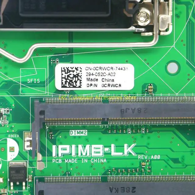 Alt view image 6 of 7 - FOR OptiPlex 9010 AIO All-in-one Motherboard IPIMB-LK 0CRWCR CN-0CRWCR CRWCR Mainboard LGA1155 DDR3 100%Tested