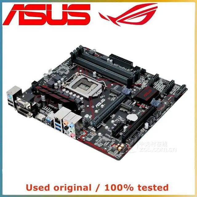 Alt view image 3 of 4 - For PRIME B250M-PLUS Computer Motherboard LGA 1151 DDR4 64G For B250 Desktop Mainboard SATA III PCI-E 3.0 X16