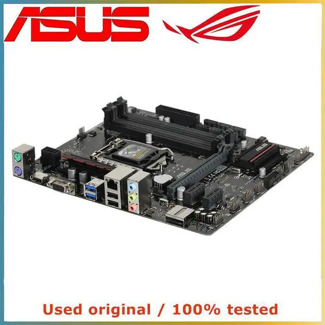 Alt view image 2 of 4 - For B85M-GAMER Computer Motherboard LGA 1150 DDR3 32G For B85 Desktop Mainboard SATA III PCI-E 3.0 X16