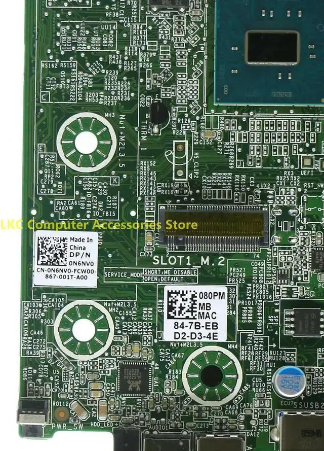 Alt view image 2 of 4 - FOR Optiplex 7040 Micro Motherboard SM0909 N6NV0 0N6NV0 CN-0N6NV0 77RRV 077RRV CN-077RRV LGA1151 Mainboard 100%Tested