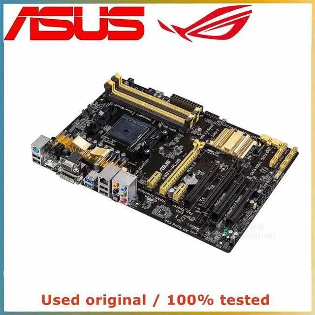 Alt view image 2 of 4 - For A88X For A88X-PLUS Computer Motherboard FM2 FM2+ DDR3 64G Desktop Mainboard  SATA III USB PCI-E 3.0 X16