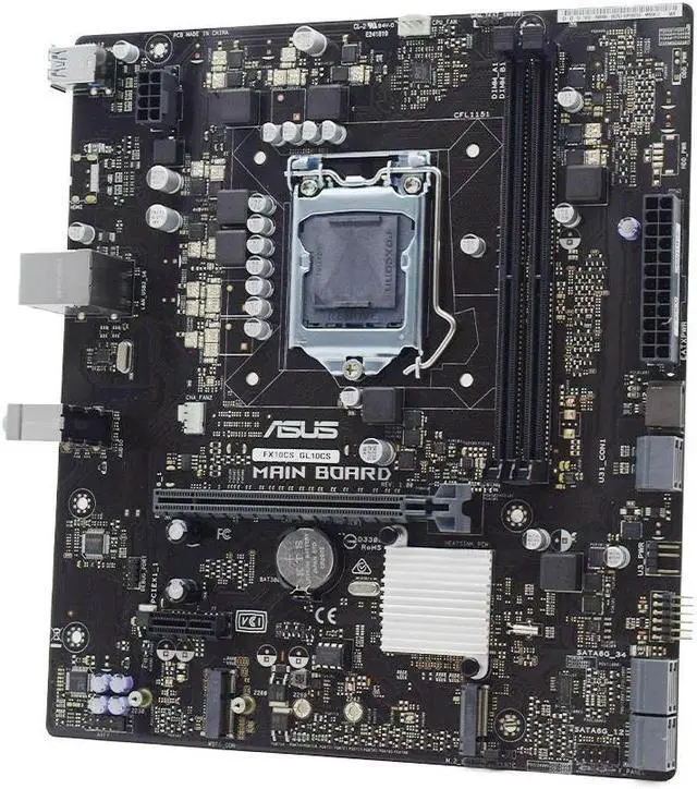 Alt view image 4 of 4 - LGA 1151 Motherboard FX10CS GL10CS Supports for Coer i3 8100 9100 9100F i5 8400 8500 9400 9400F 9600KF i7 8700K 9700F