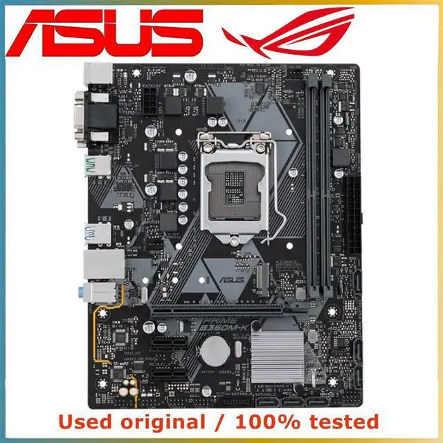 Alt view image 4 of 4 - For PRIME B360M-K Computer Motherboard LGA 1151 DDR4 32G For B360 Desktop Mainboard SATA III PCI-E 3.0 X16