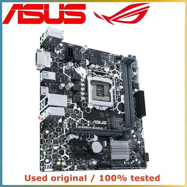 Alt view image 3 of 4 - For B365M-BASALT Computer Motherboard LGA 1151 DDR4 32G For B365 Desktop Mainboard SATA III PCI-E 3.0 X16