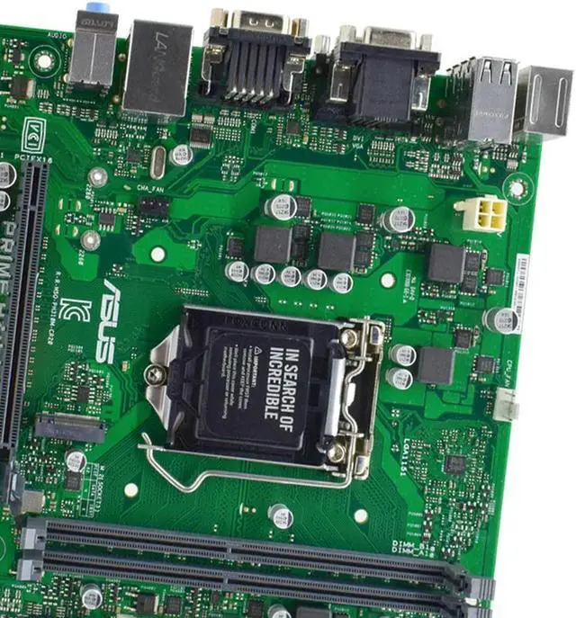 Alt view image 3 of 4 - PRIME H310M-C R2.0 H310 Motherboard LGA 1151 8th 9th Gen Socket Supports i3 9100 9300 9350K 2 RAM Slot Max. 32GB DDR4