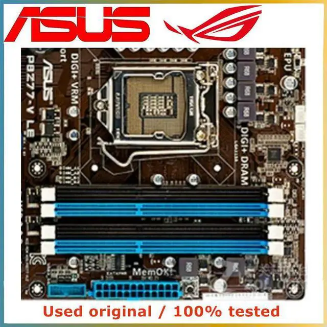 Alt view image 2 of 4 - For P8Z77-V LE Computer Motherboard LGA 1155 DDR3 32G For Z77 P8Z77 Desktop Mainboard SATA III PCI-E 3.0 X16