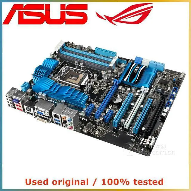 Alt view image 2 of 4 - For P8Z68-V PRO Computer Motherboard LGA 1155 DDR3 32G For Z68 P8Z68 Desktop Mainboard SATA III PCI-E 3.0 X16